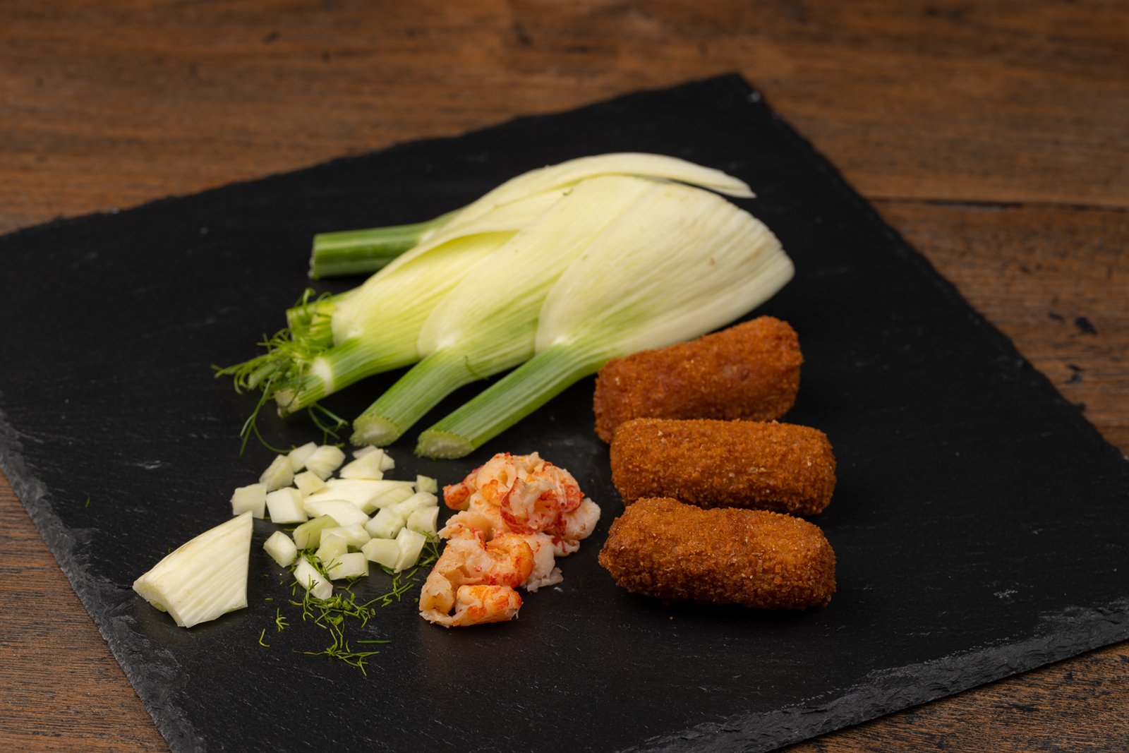 Mini-croquetjes met visvulling