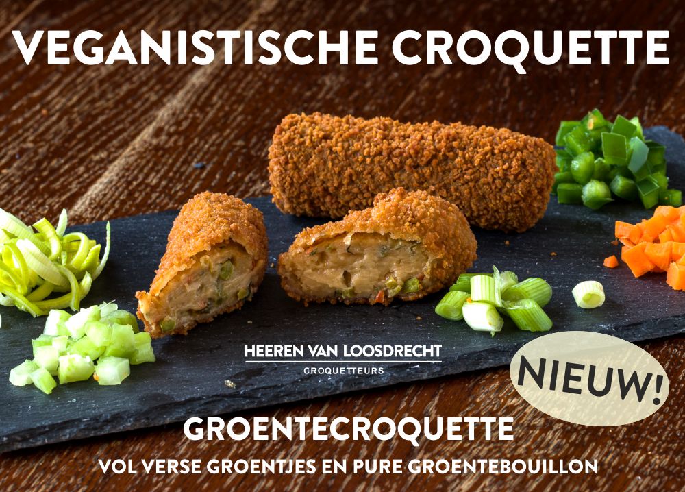 Veganistische Groentecroquette Heeren van Loosdrecht – mei 2018